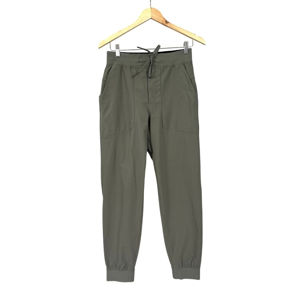 Lululemon ABC Warpstreme Jogger Mens Size Small Shorter Green Athletic Training